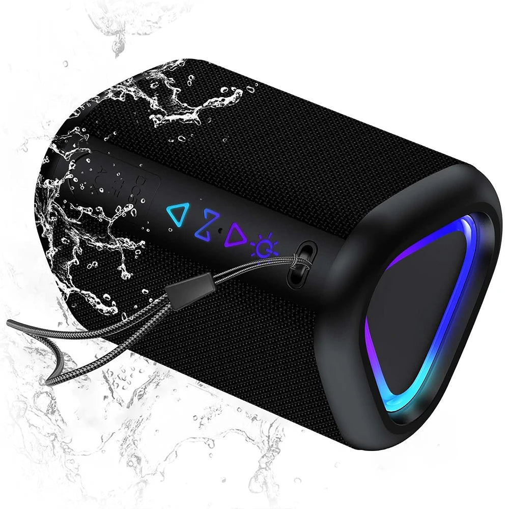 Enceinte Bluetooth Premium 24h - Son Stéréo Puissant & Design Élégant
