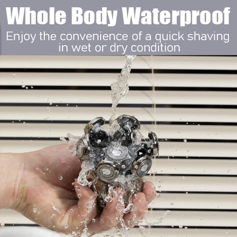 Rasoir Électrique 7D Premium - Rasage Flottant Ultra-Précis pour Homme