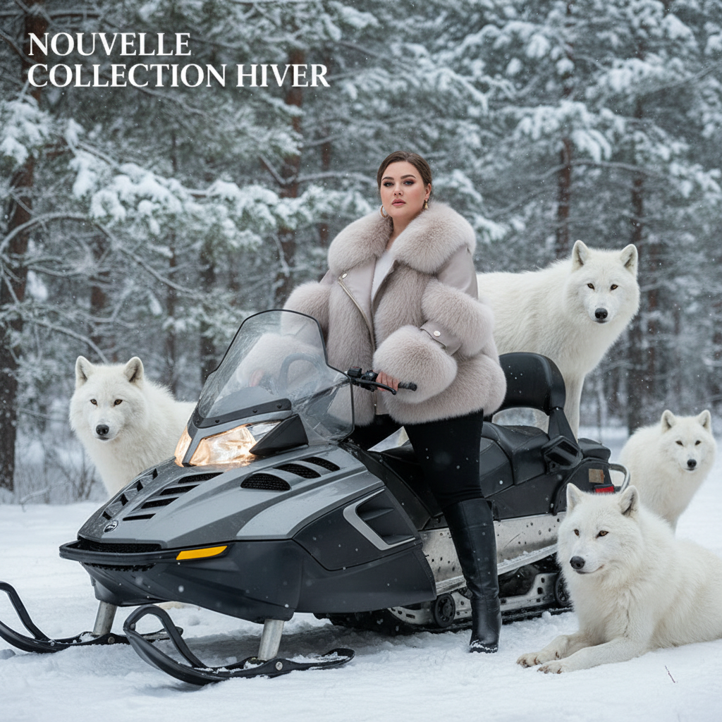 Nouvelle Collection Hiver - Motoneige Grise